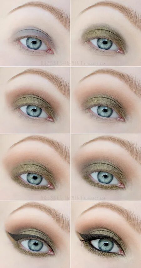 Повседневный макияж для зеленых глаз пошагово фото how to: kryptonite Smokey eye makeup tutorial, Smokey eye makeup, Daily eye make