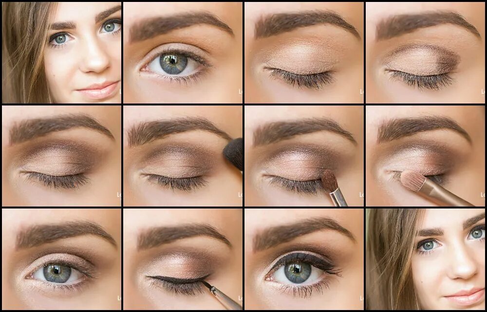 Повседневный макияж глаз для начинающих Тени для век Лореаль (loreal) COLOR RICHE QUADRO № E4 - Marron Glace, 4.5 г (Гюю