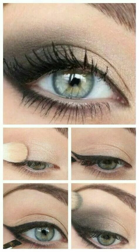 Повседневный макияж глаз карандашом Pin on face Makeup tutorial eyeliner, Eye makeup, Eye makeup tutorial