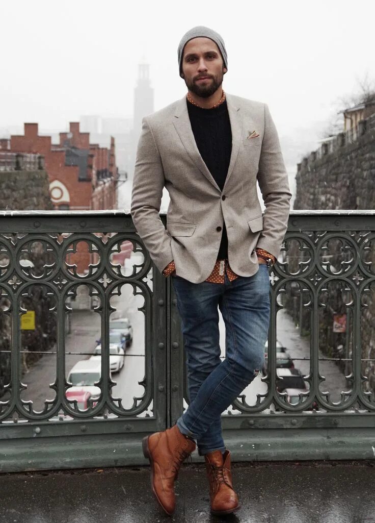 Повседневный мужской стиль European Street Style Мужская повседневная мода, Мужские стили, Мужской стиль