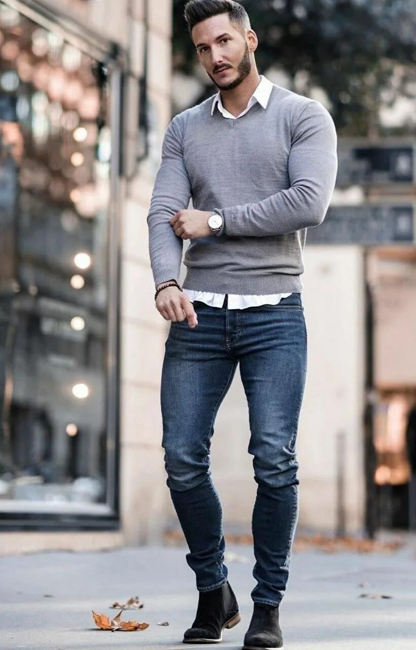 Повседневный мужской стиль Pin on Mens fashion Men fashion casual outfits, Mens outfits, Men casual
