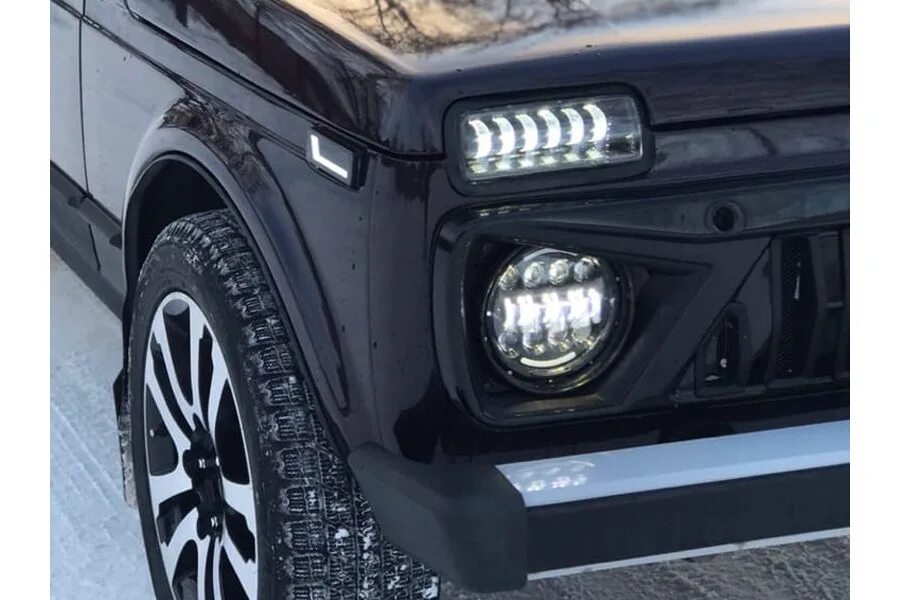 Повторители нива тюнинг Светодиодные LED подфарники Лада Нива 4х4 (аналог) - АВТОКОМПОНЕНТЫ