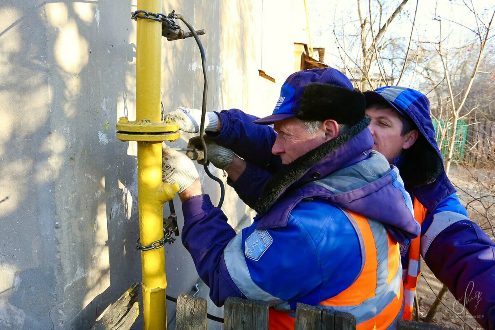 Повторное подключение газа после отключения Внимание. Ремонтные работы на газопроводе!