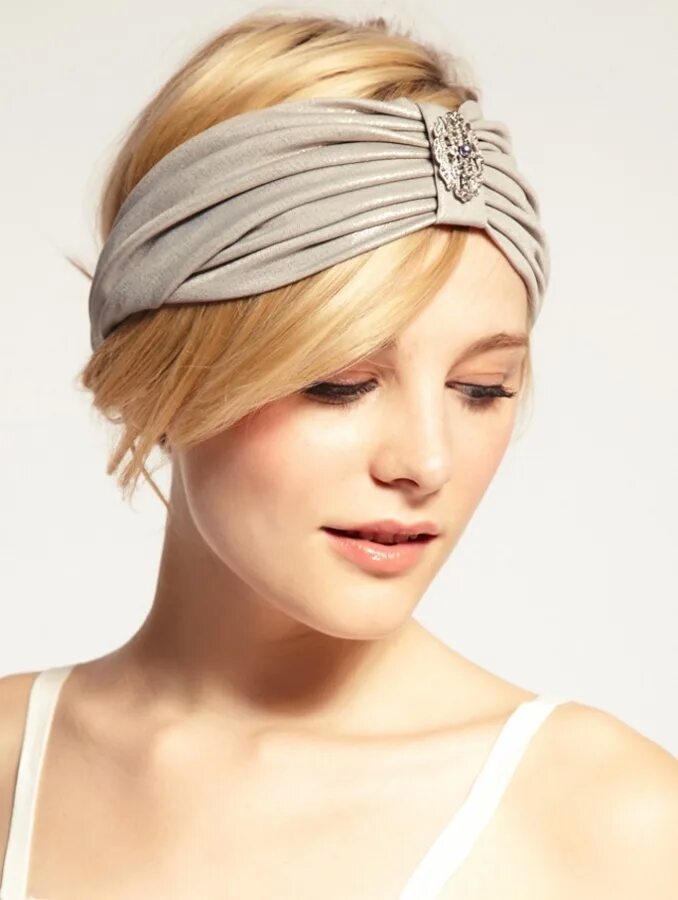 Повязка на короткие волосы фото headband Hair accessories, Hair accessories headbands, Diy hair accessories