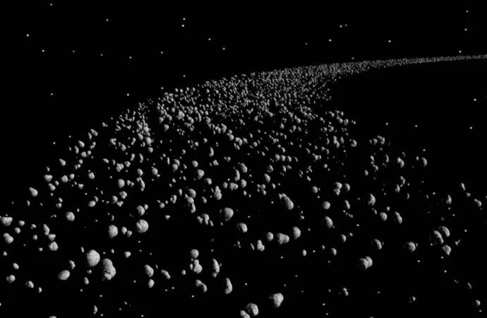 Пояс астероидов в солнечной системе фото Evidence of a Large Asteroid that Struck Earth found in Australia Asteroid belt,