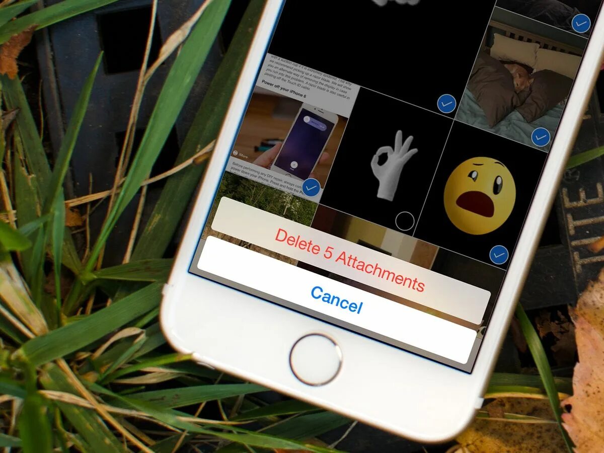 Появились фото в айфоне How to delete multiple photos and videos at once in Messages for iPhone and iPad