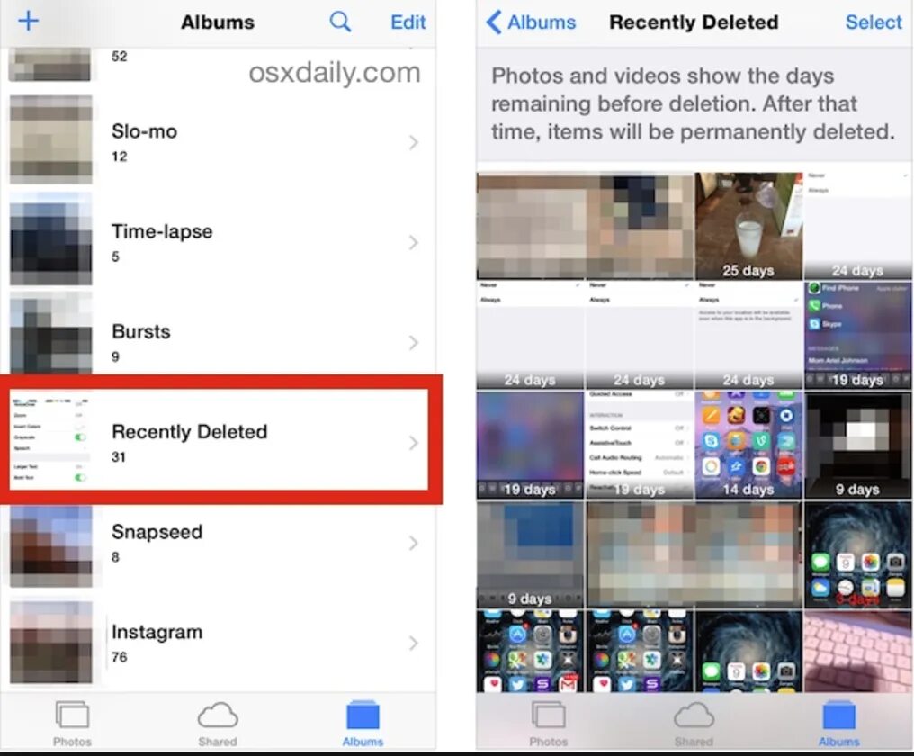 Появляются удаленные фото на айфоне Как вернуть удаленные фото в галерее