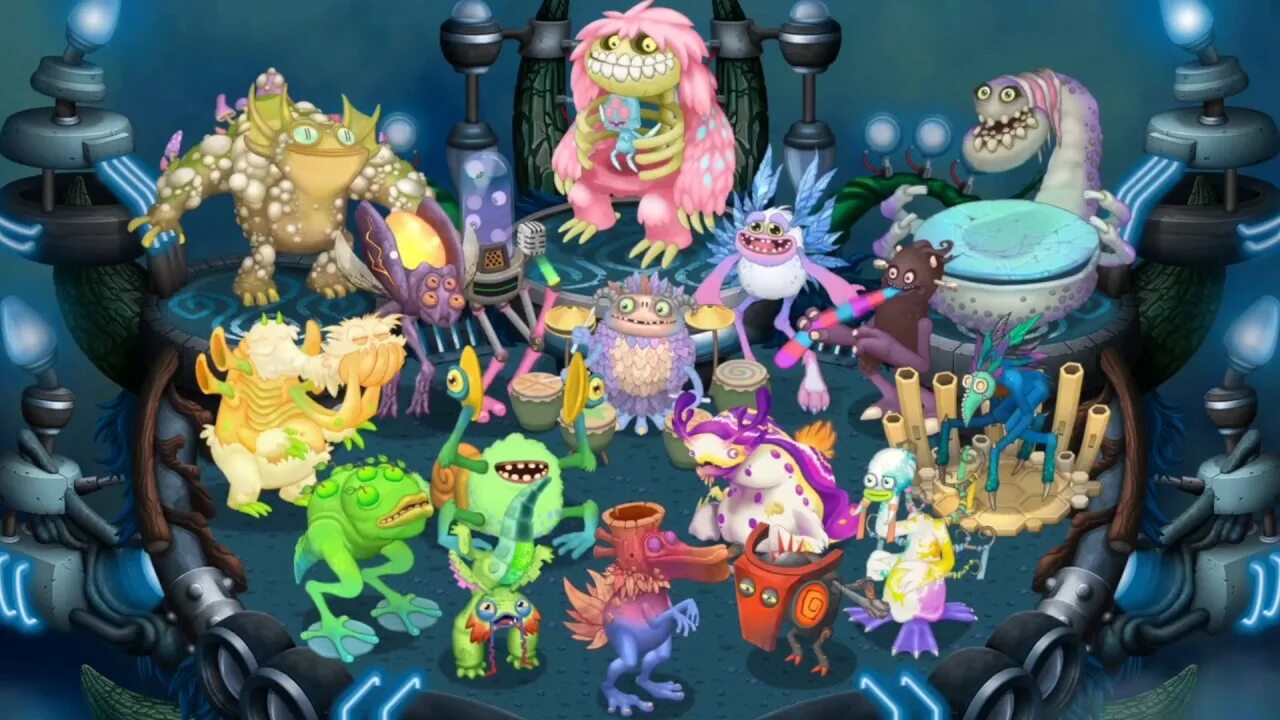 Поющие монстры игра фото Wublin Island - Full Song Update 13 (My Singing Monsters) - YouTube