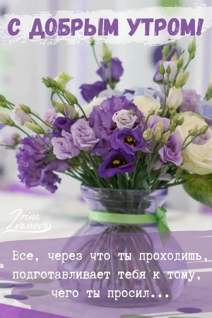 Поздравление с добрым утром картинки красивые женщине Доброе утро красивые открытки кофе море и цветы любимая любимый эстетика инстагр