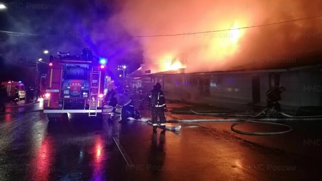 Пожар в клубе фото Пострадавшим при пожаре в кафе в Костроме не потребовалась госпитализация - РИА 