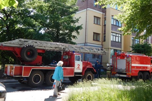 Пожарка пароменская ул 14 фото В Пскове в элитном доме на улице Пароменской тушат пожар АиФ Псков