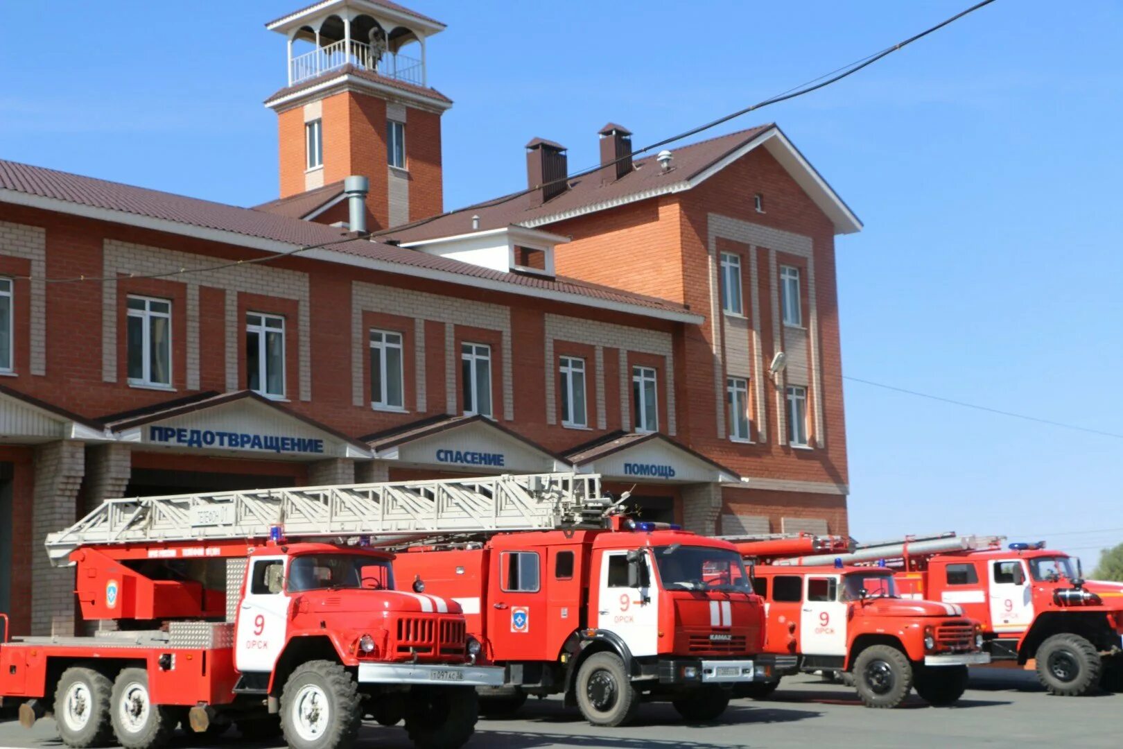 Пожарная часть фото здания Картинка пожарной части