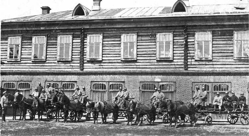 Пожарная охрана ул ленина 43 фото 30 апреля - День пожарной охраны в России. История пожарных частей старой Вятки.