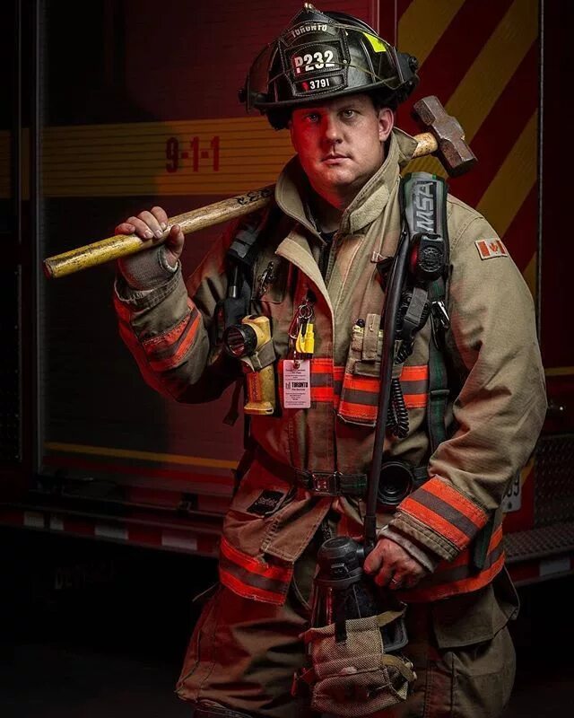 Пожарные екатеринбург фото @myschabear - My firefighter portrait series to showcase the awesome men and wom