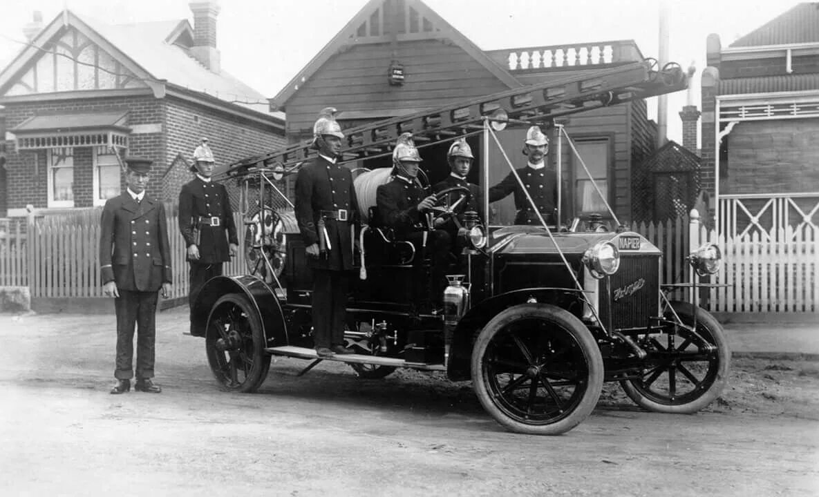 Пожарный история фото Leederville Fire Station at 65 Kimberley St, Leederville,Western Australia in 19