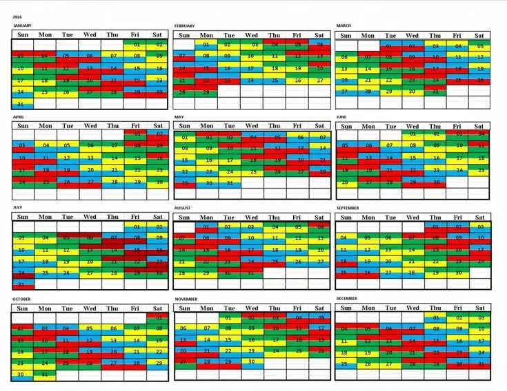 Пожарный календарь на 2025 год посменный график Draft 2016 Shift Calendar United Fire Fighters Of Winnipeg throughout Fire Shift