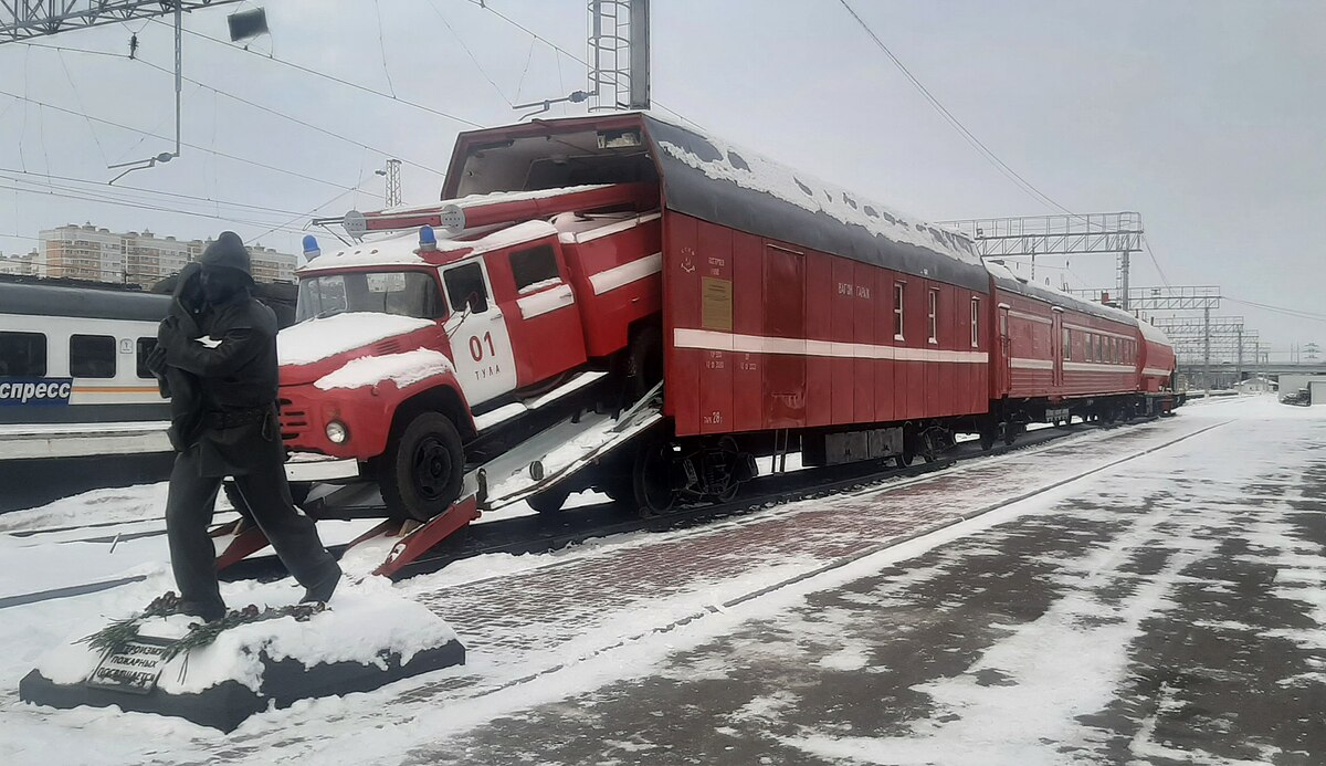 Пожарный поезд фото барнаул Файл:Пожарный поезд.jpg - Википедия