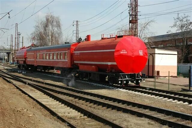 Пожарный поезд фото ржд Permanently closed: Пожарный поезд станции Белгород ЮВЖД, fire department, Belgo