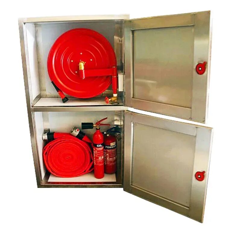 Пожарный шкаф фото Stainless Steel Fire Hose Cabinet/cabinet Fire Hose Reel System/fire Extinguishe