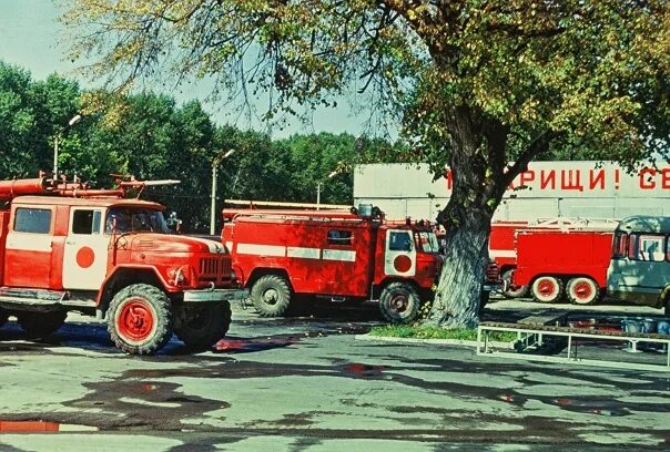 Пожарный ссср фото Хроника ликвидации аварии на ЧАЭС глазами Харьковского гарнизона пожарной охраны