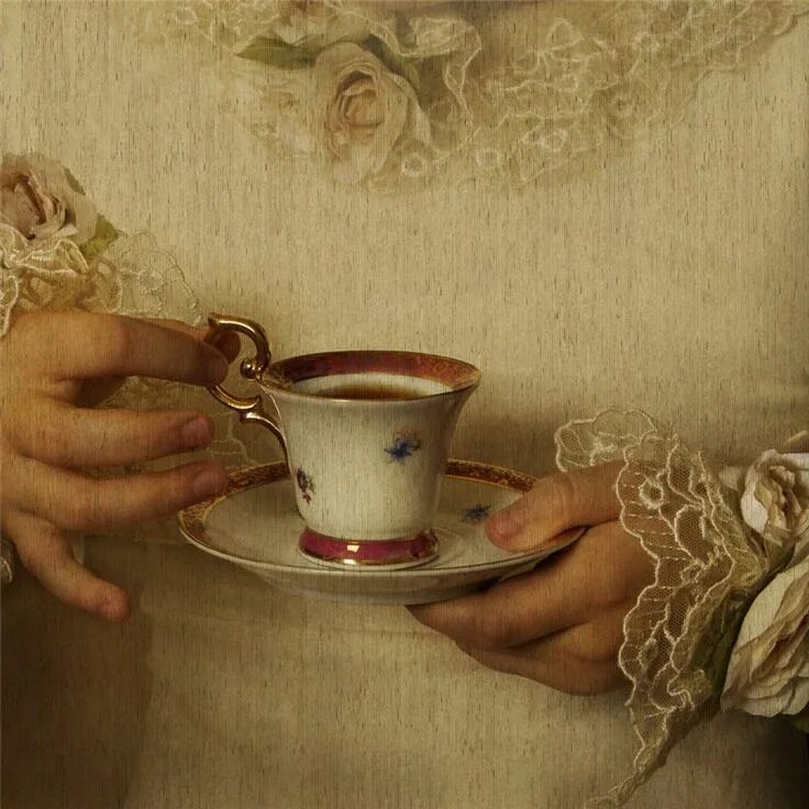 Пожелание доброго утра красивые картинки старинные Juliana Kolesova Tea art, Tea cups, Tea cups vintage