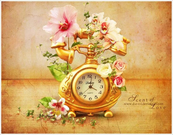 Пожелание доброго утра красивые картинки старинные Scent of Love by D-e-v-i on deviantART Photo manipulation photoshop, Photoshop p