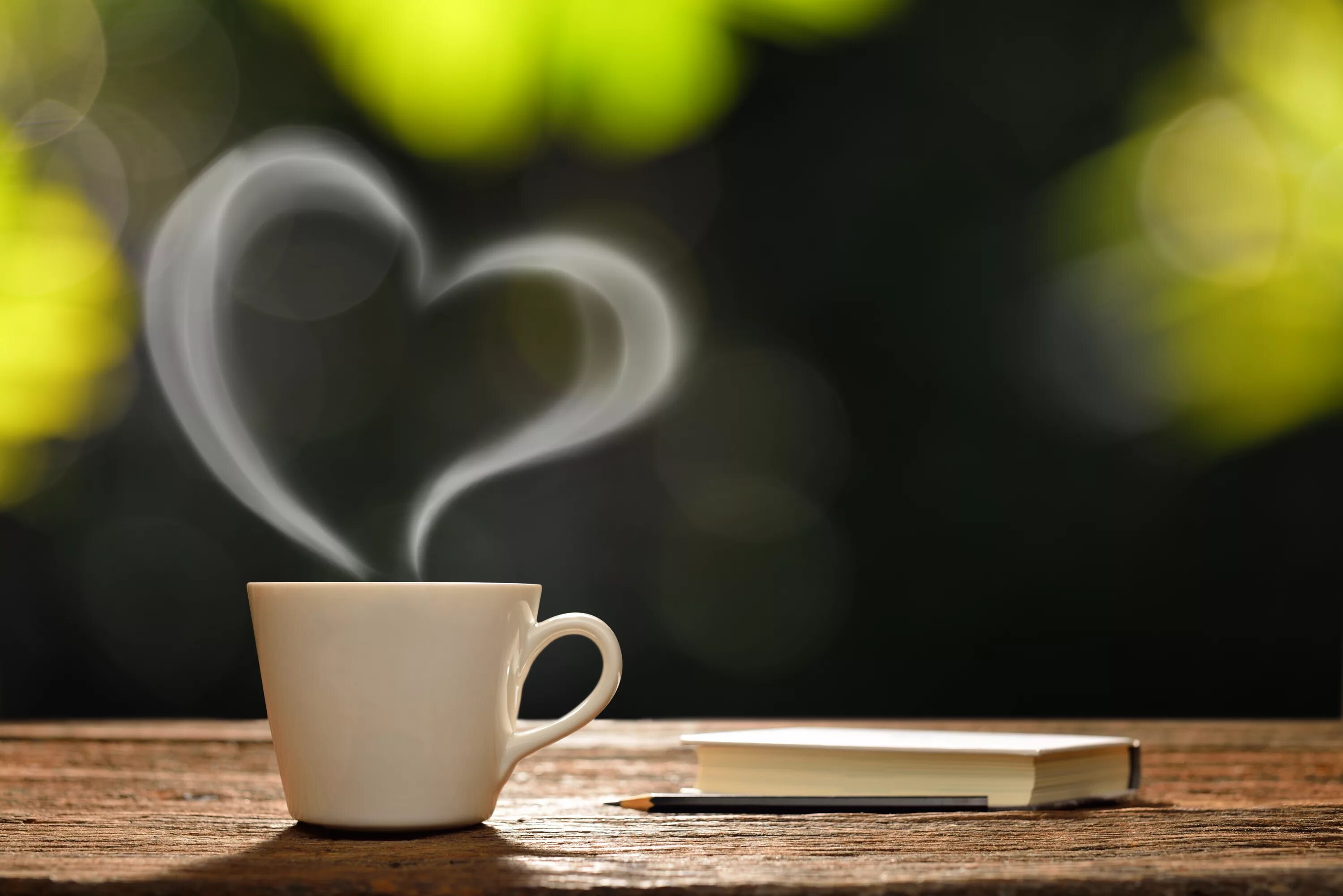 Пожелания доброго утра романтичные картинки Download wallpaper coffee, morning, Cup, love, hot, heart, romantic, coffee cup,