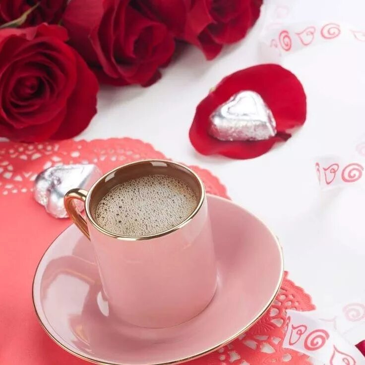 Пожелания доброго утро девушке романтические картинки Pin on coffee ❤ Coffee wallpaper, Good morning coffee, Good morning gift