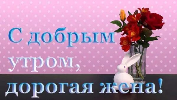 Пожелания с добрым жене в картинках Стихи доброе утро жене любимой от мужа: найдено 81 изображений