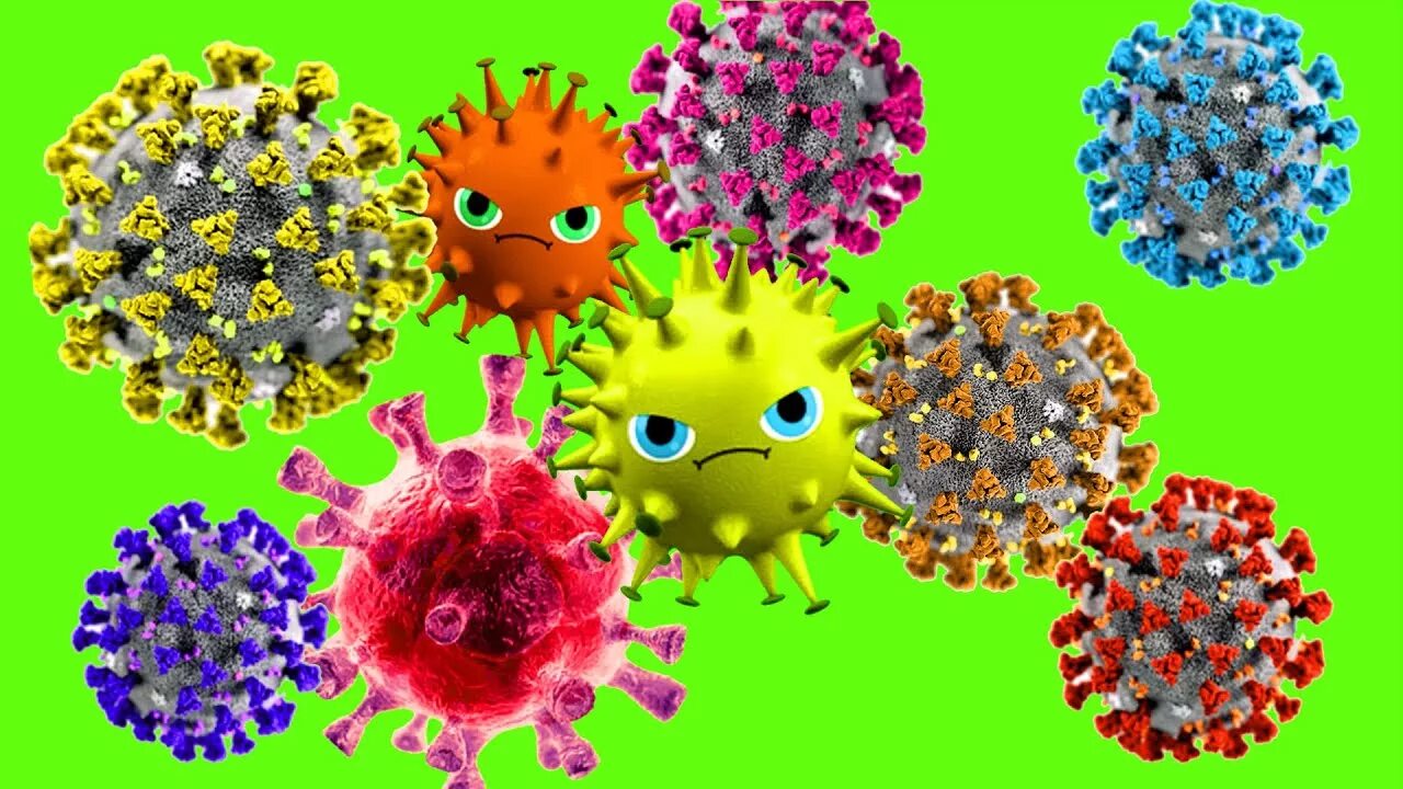 Позитивная картинка коронавируса Coronavirus China Green screen Animation No copyright 014 Outbreak symptoms vide