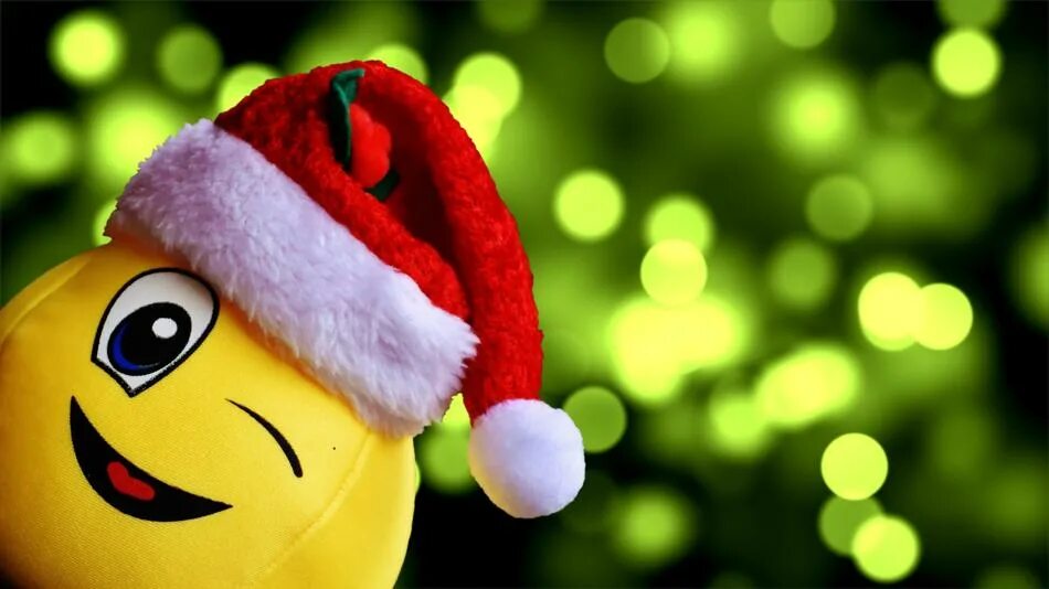 Позитивная картинка новый год Christmas smiley toy free image download