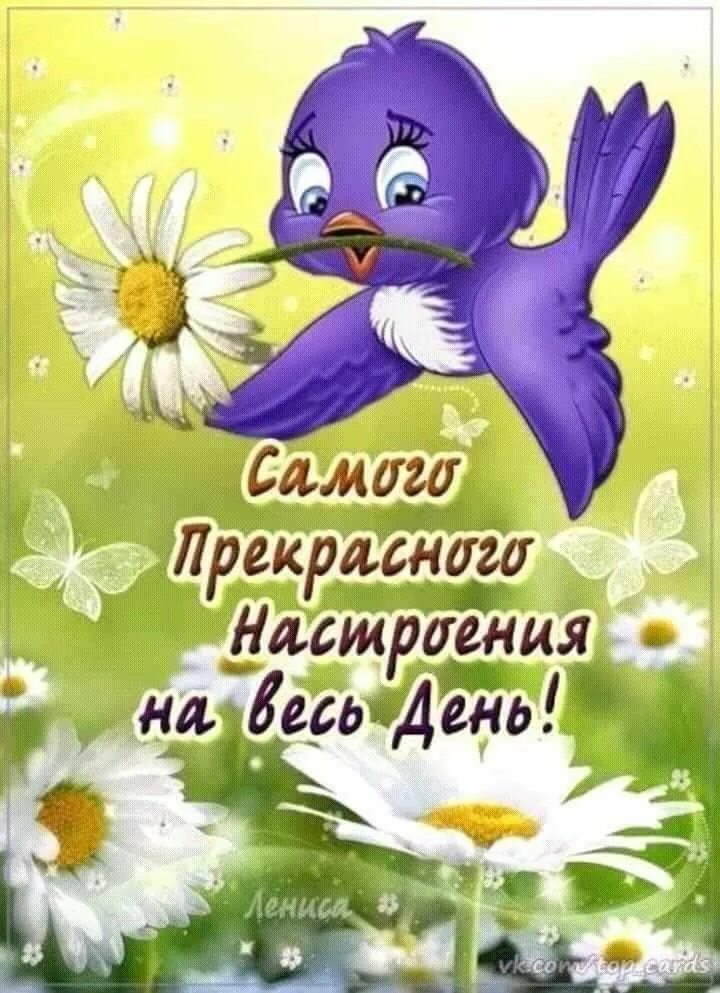 Позитивного денька картинки Pin by Лёля Galustyan on Пожелания, поздравления Cute drawings, Good morning, Cl