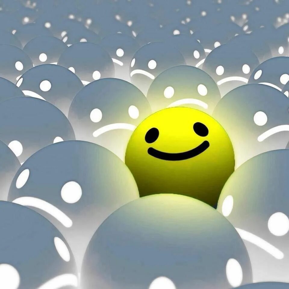 Позитивные картинки без надписей Stay positive Quotable Quips! Cute wallpapers, Smiley, Background hd wallpaper