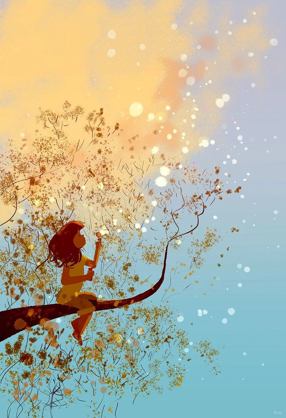 Позитивные картинки счастья Up in the air. #pascalcampionart Pascal campion, Beautiful art, Cool art