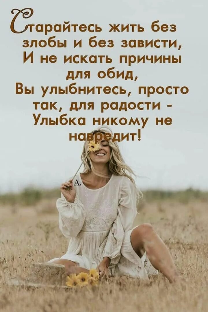 Позитивные картинки со смыслом про жизнь ٠*☆ ДУШЕВНЫЙ РАЙ ☆*٠. - Фото OK.RU Pensamientos, Frases