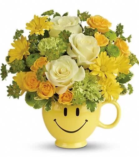 Позитивные картинки цветы Teleflora's You Make Me Smile Bouquet Get well flowers, Flower delivery, Flower 