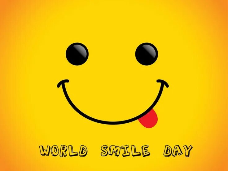 Позитивные картинки улыбнись world smile day smiley wallpaper World smile day, Happy smile, Trend quote