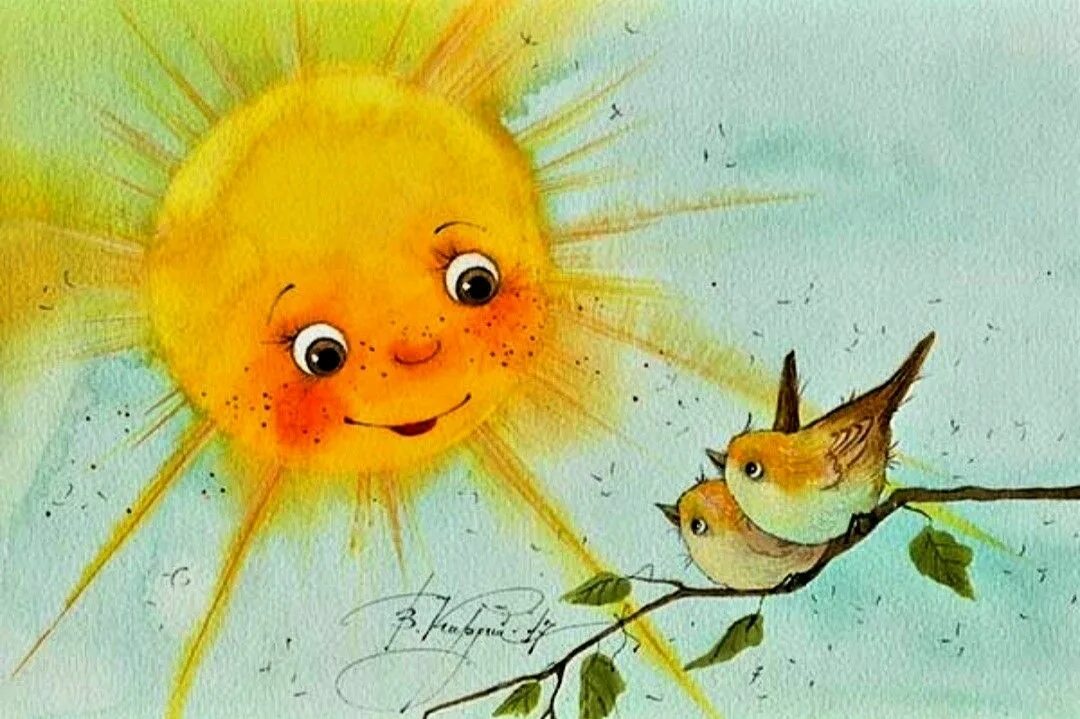 Позитивные милые добрые картинки Pin on kawaii Cute animal illustration, Celestial art, Cute art