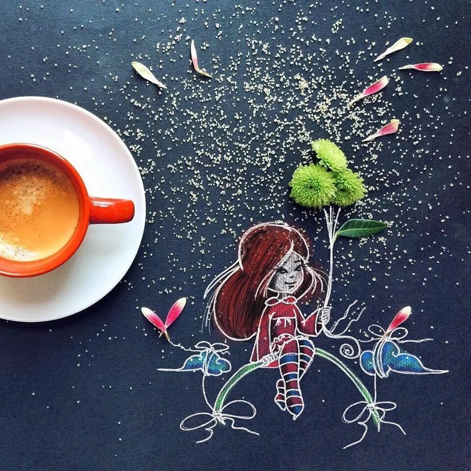 Позитивные стильные картинки Timeline Photos - Кофейный эксперт Сергей Реминный Coffee art, Illustration, Art