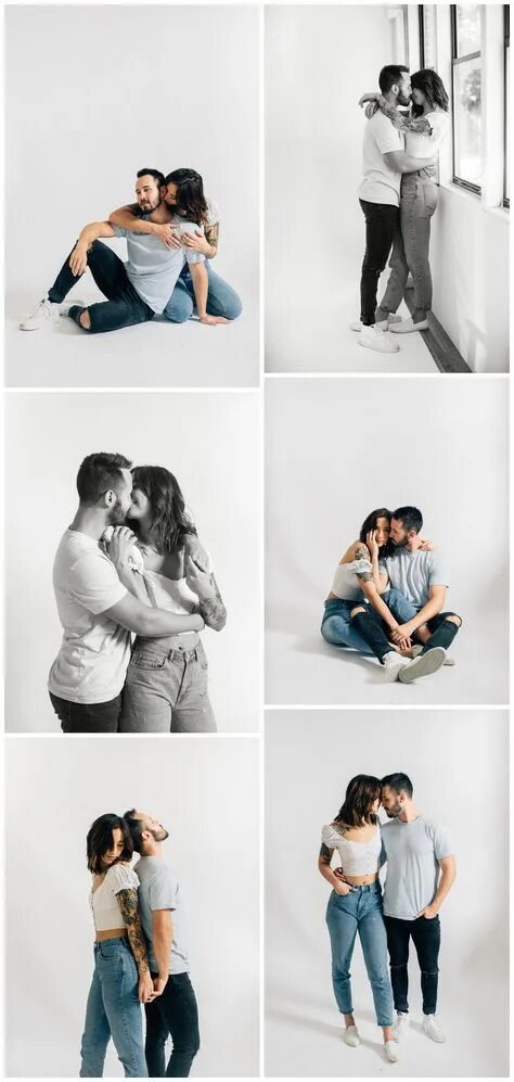 Позы для фото пары в студии 10 популярных идей на тему "photo shoot couple studio" для вдохновения