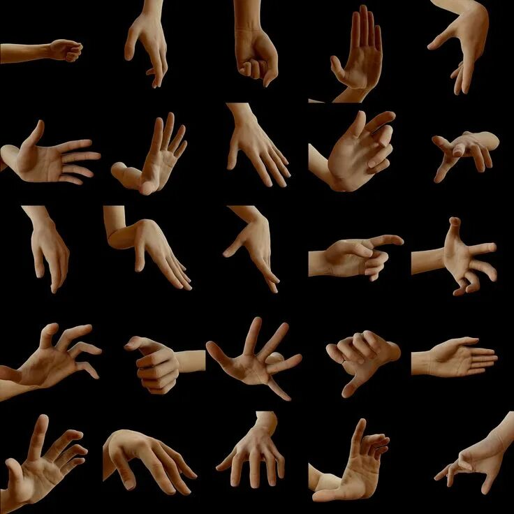 Позы рук для фото ArtStation - Realistic Female Hands and Arms Game Assets in 2020 Hand reference,