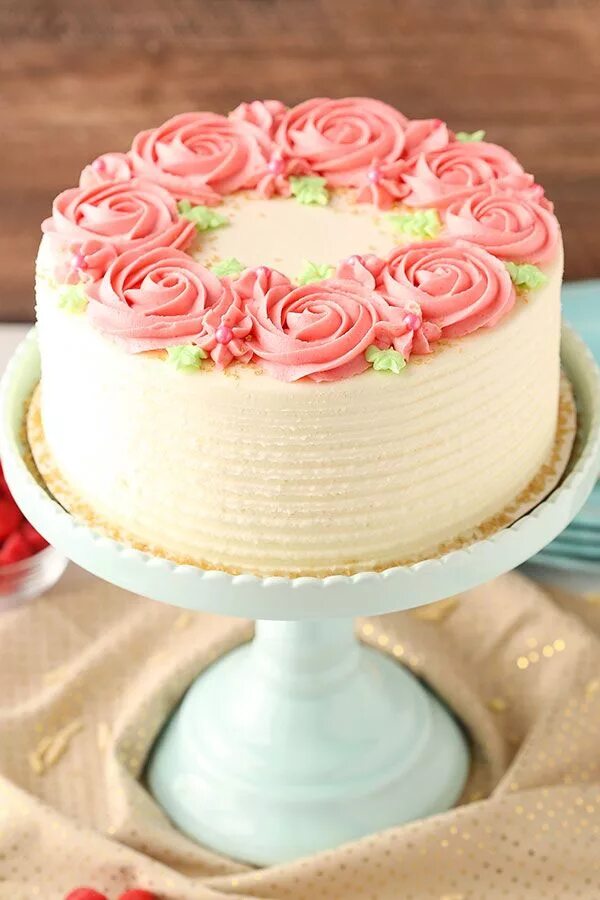 Пп кремы для оформления торта Raspberry Almond Layer Cake Almond Cake with Raspberry Frosting Recipe Cake, Alm