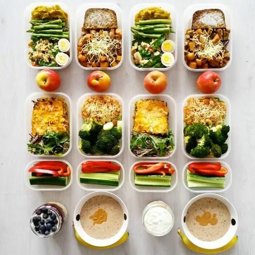 Пп на день фото These Lunch Meal Prep Ideas Are Anything But Bland Healthy meal prep, Healthy br