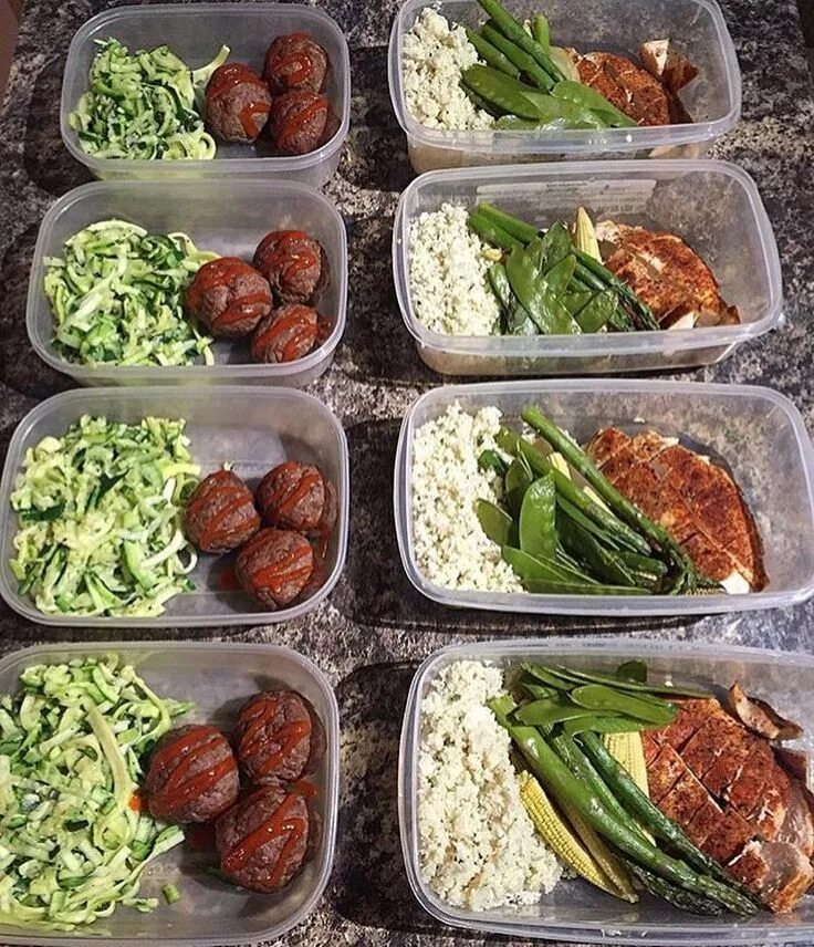 Пп обеды простые рецепты с фото Пин на доске Meal Prep