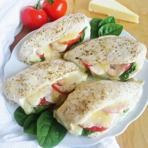 Пп рецепты курицы с фото This cheesy, juicy stuffed chicken with spinach and tomatoes is n. Spinach stuff