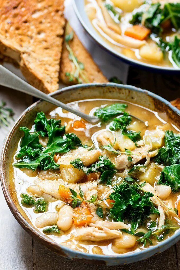 Пп суп фото 17 Scrumptious Soup Recipes to Keep You Full - Parade Chicken soup recipes, Stew