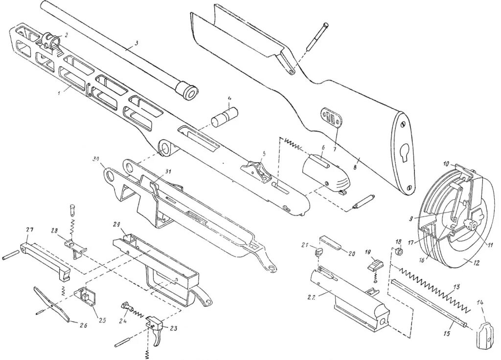 Ппш автомат своими руками схемы чертежи ЗИП на ППШ (ППШ-41, ВПО-135) в ЗИП и тюнинг купить в Сумка-Кобура.рф