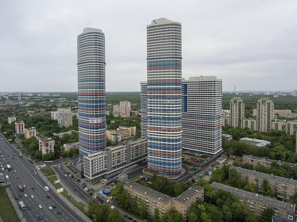 Пр мира 74 москва фото верхних этажей File:Ростокино.jpg - Wikipedia