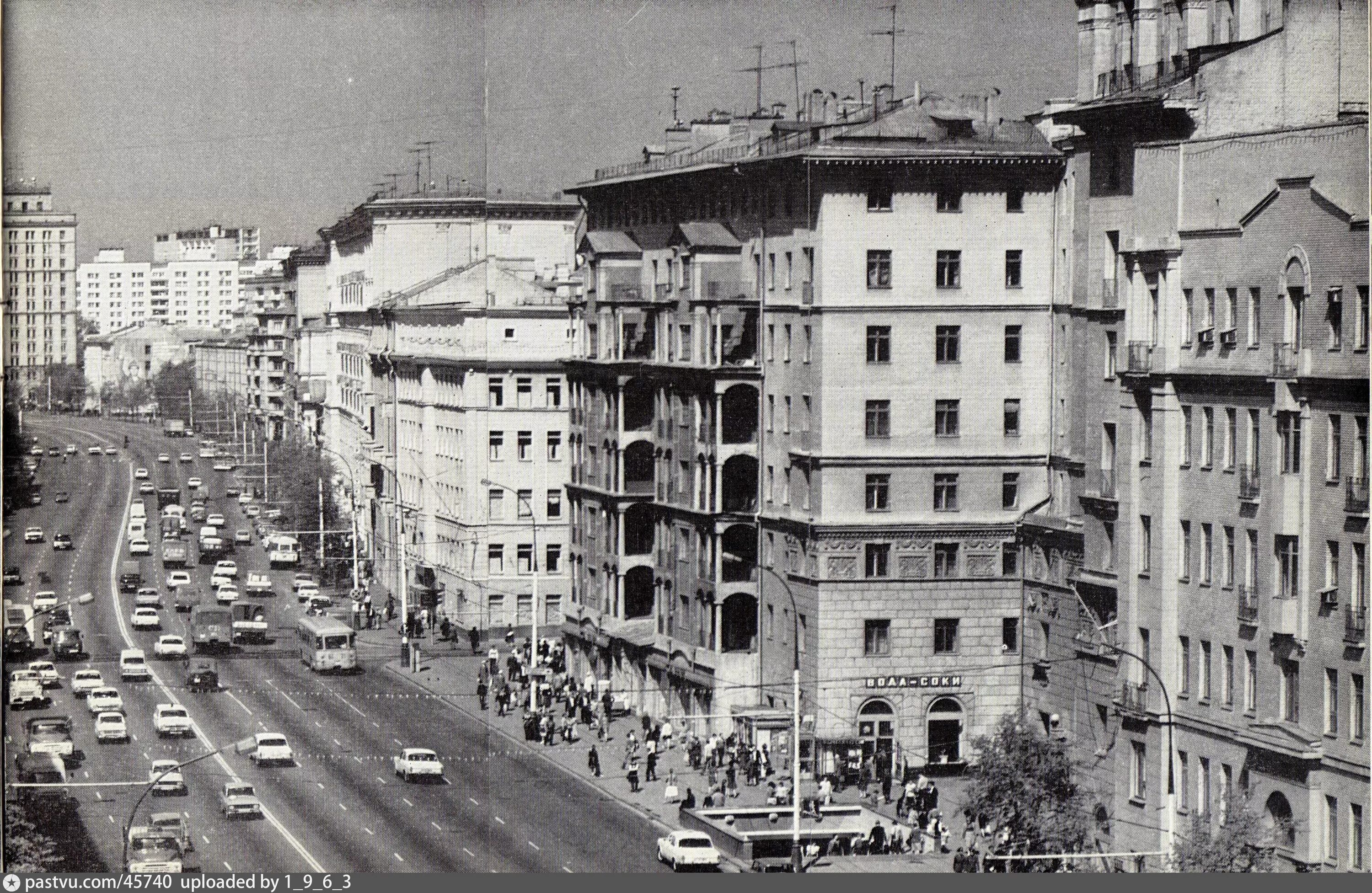 Пр мира фото Проспект Мира (правая часть панорамы) - Retro photos