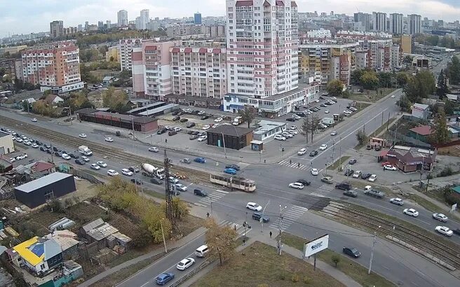 Пр победы фото В Челябинске изменят схему движения транспорта на перекрестке проспекта Победы и